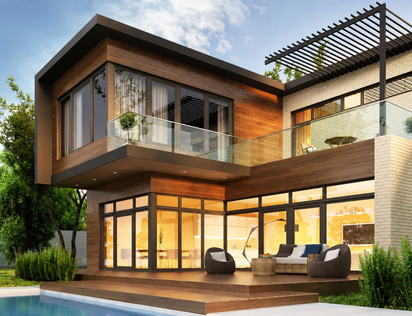 Modern home built with GharNexa
